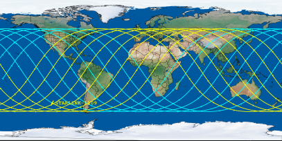 STARLINK-1109 (ID 44945) Reentry Prediction Image