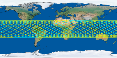 FALCON 9 R/B (ID 45921) Reentry Prediction Image