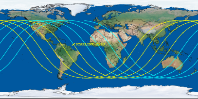STARLINK-2263 (ID 48003) Reentry Prediction Image