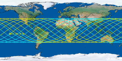 CZ-2D R/B (ID 59558) Reentry Prediction Image