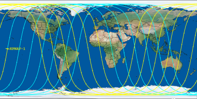 XPNAV-1 (ID 41841) Reentry Prediction Image