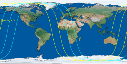 H-2A R/B (ID 43067) Reentry Prediction Image