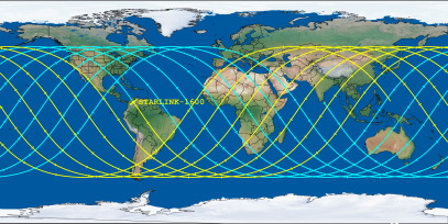 STARLINK-1600 (ID 46161) Reentry Prediction Image