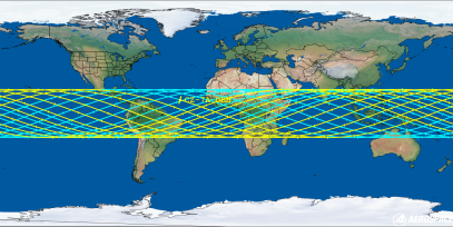 CZ-7A DEB (ID 50324) Reentry Prediction Image
