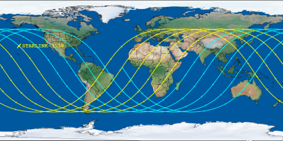 STARLINK-3539 (ID 51853) Reentry Prediction Image