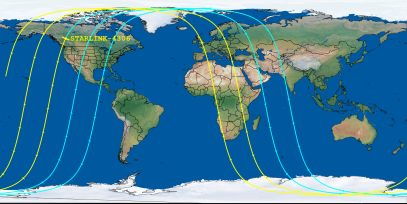 STARLINK-4306 (ID 53067) Reentry Prediction Image