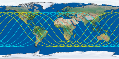 STARLINK-1014 (ID 44720) Reentry Prediction Image