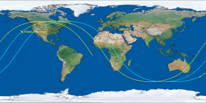 STARLINK-2030 (ID 47647) Reentry Prediction Image