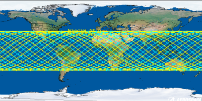 YAOGAN-35 B (ID 49391) Reentry Prediction Image