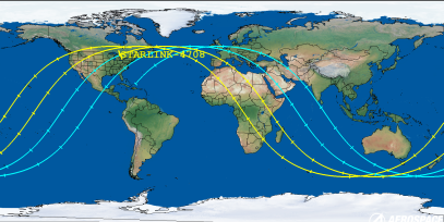 STARLINK-4708 (ID 53776) Reentry Prediction Image