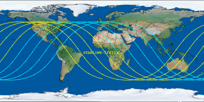 STARLINK-31673 (ID 59262) Reentry Prediction Image