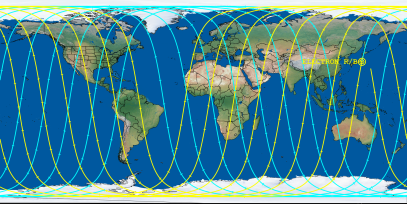 ELECTRON R/B (ID 64693) Reentry Prediction Image