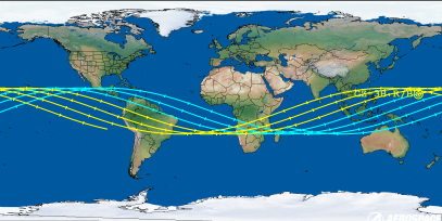 CZ-3B R/B (ID 63158) Reentry Prediction Image