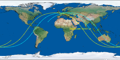 STARLINK-30937 (ID 58392) Reentry Prediction Image