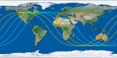 STARLINK-1342 (ID 45558) Reentry Prediction Image