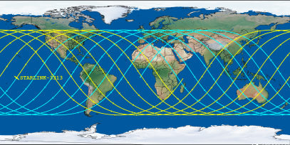 STARLINK-3313 (ID 50157) Reentry Prediction Image