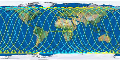 STARLINK-5855 (ID 55917) Reentry Prediction Image