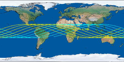 CZ-7A R/B (ID 65564) Reentry Prediction Image