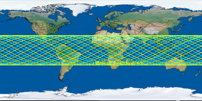 ATLAS 2 CENTAUR R/B (ID 23697) Reentry Prediction Image