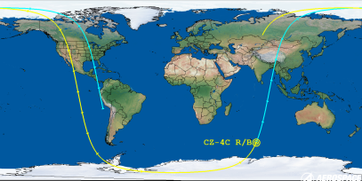 CZ-4C R/B (ID 44623) Reentry Prediction Image