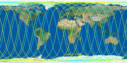 SQX-1 R/B (ID 64963) Reentry Prediction Image