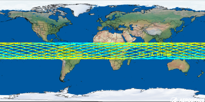 CZ-7A R/B (ID 66550) Reentry Prediction Image
