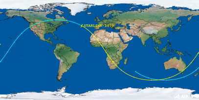 STARLINK-1979 (ID 47577) Reentry Prediction Image