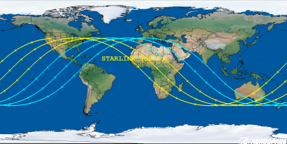 STARLINK-30200 (ID 57306) Reentry Prediction Image