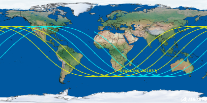 STARLINK-30183 (ID 57436) Reentry Prediction Image