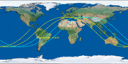 STARLINK-11439 (ID 62419) Reentry Prediction Image