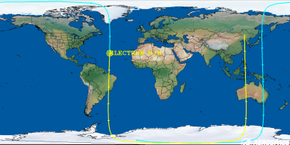 ELECTRON R/B (ID 67558) Reentry Prediction Image