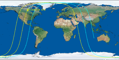 ELECTRON R/B (ID 67615) Reentry Prediction Image