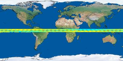 ARIANE 5 DEB (SYLDA) (ID 40735) Reentry Prediction Image