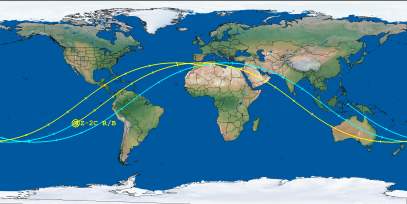 CZ-2C R/B (ID 43521) Reentry Prediction Image
