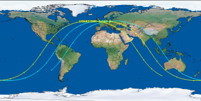 STARLINK-1687 (ID 46541) Reentry Prediction Image