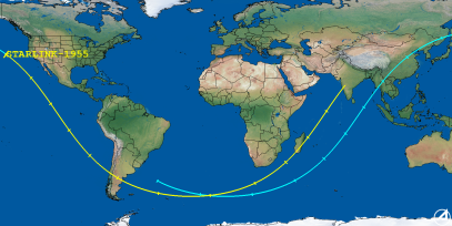 STARLINK-1955 (ID 47556) Reentry Prediction Image