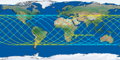 STARLINK-30995 (ID 58474) Reentry Prediction Image