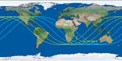 SZ-19 DEB (ID 63801) Reentry Prediction Image
