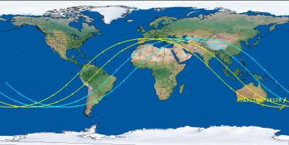 STARLINK-34128 (ID 63892) Reentry Prediction Image