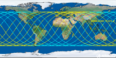 STARLINK-3325 (ID 50843) Reentry Prediction Image