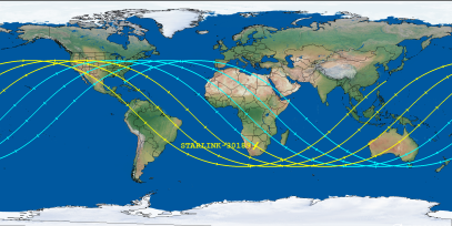 STARLINK-30189 (ID 57430) Reentry Prediction Image