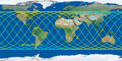 STARLINK-3633 (ID 51793) Reentry Prediction Image