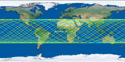 YAOGAN-35 03A (ID 53316) Reentry Prediction Image
