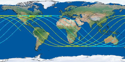 STARLINK-34110 (ID 63811) Reentry Prediction Image