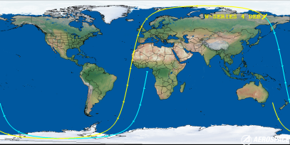 W-SERIES 4 DEB (ID 69093) Reentry Prediction Image