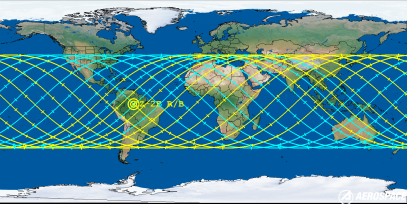 CZ-2F R/B (ID 69181) Reentry Prediction Image