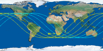RASSVET-3 4 (ID 68363) Reentry Prediction Image