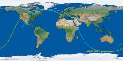 MERIDIAN 4 (ID 37398) Reentry Prediction Image