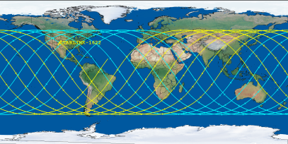 STARLINK-1622 (ID 46128) Reentry Prediction Image