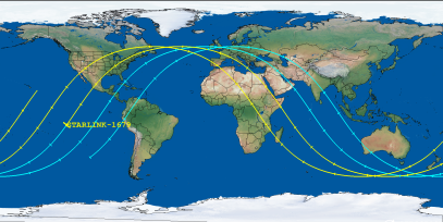 STARLINK-1679 (ID 46557) Reentry Prediction Image